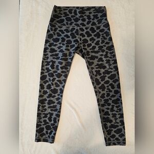 Lululemon High Times Pant *Full-On Luxtreme Cherry Cheetah Dark Slate Black 8